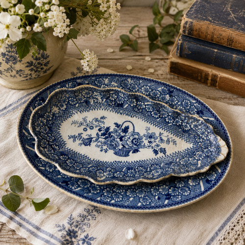 Plat ovale coupelle - plat,