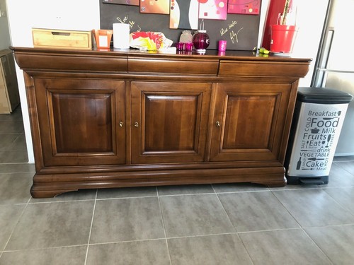Buffet merisier massif - , (à