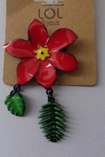 BROCHE LOL BIJOUX METAL EMAIL