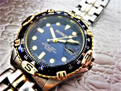 Benrus montre diver - benrus, homme
