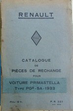 1934 RENAULT PRIMASTELLA PG8