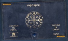 Coffret VIDE - Fleurs de Coins FDC 1980 -  Monnaie de Paris