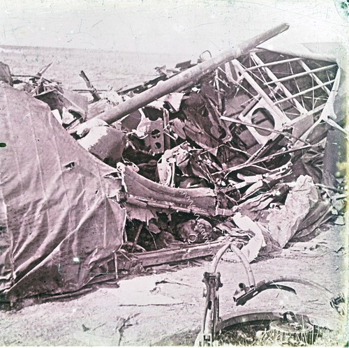 Somme avion abattu stéréo - somme,