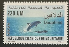 Mauritanie 2009 Mi. 1179 Dauphin dolphin Delfin faune marine Fauna MNH **
