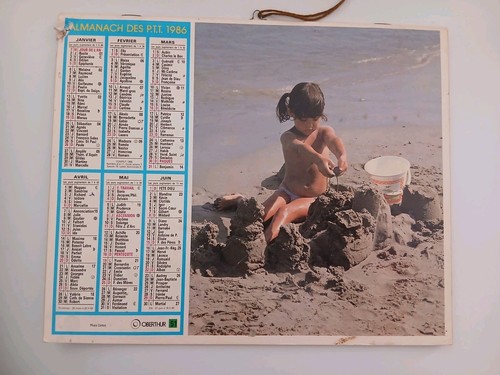 Calendrier almanach facteur - almanach,