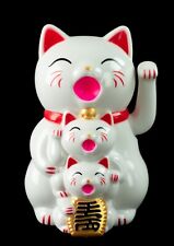 Famille Chat Japonais Figurine