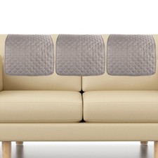 Lot de 3 Housse Appui Tete canape Polyester, Housse de canapé avec méridienne...