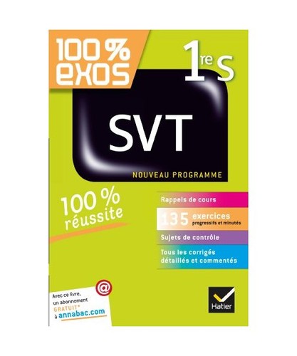 Svt 1re exercices - s:, résolus