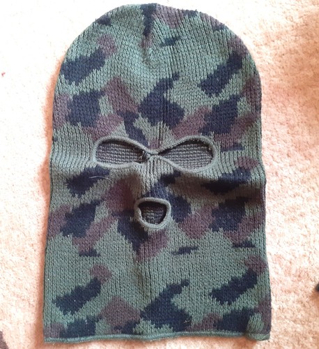 Cagoule cam militaire - militaire, en