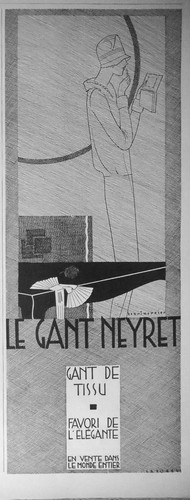 Publicité 1927 gant neyret - le,