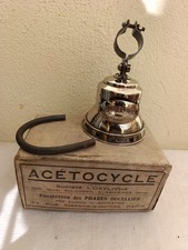 ancienne lampe lanterne carbure acetyléne vélo moto vintage bicycle carbide lamp