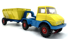 Unimog Mercedes 406 Dumper Chargeur  CORGI GT Britain metal