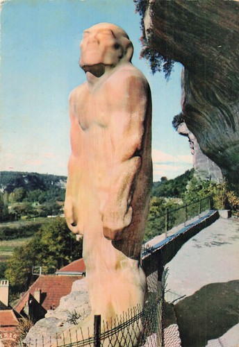 Les eyzies statue - statue, de