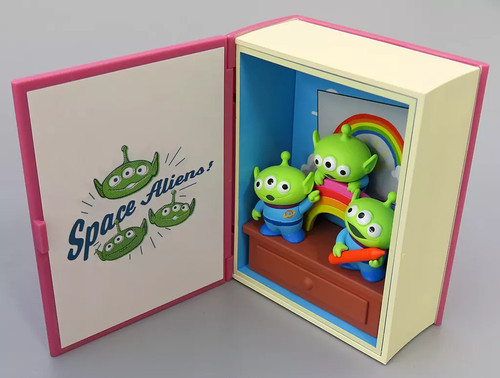 Mini figurine aliens - aliens, rainbow