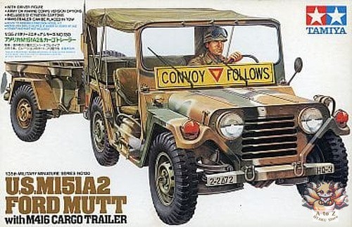 Remorque cargo tamiya 35 - tamiya, 1/35