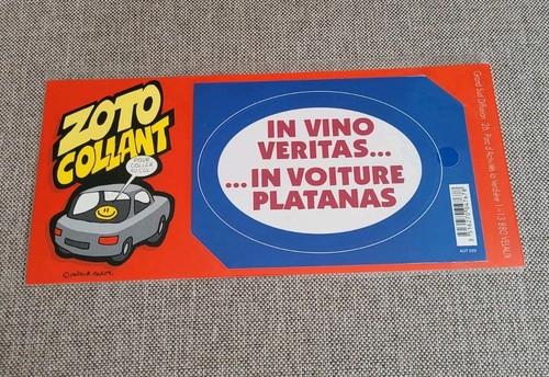 Autocollant voiture humour - autocollant,