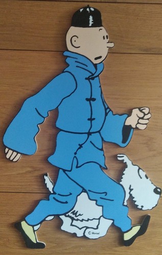 Silhouette tintin le lotus - ,,