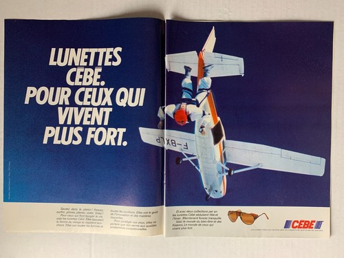 Publicite 1988 lunettes - publicite,