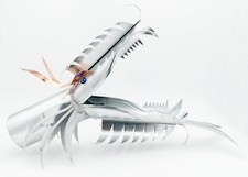 Gargouille de gouttiere en zinc Shenron