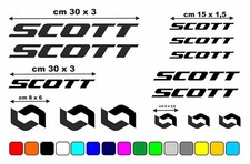 Kit d'autocollants en vinyle pour cadre de vélo de route VTT Scott