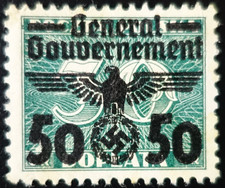 TIMBRE de POLOGNE - OCCUPATION