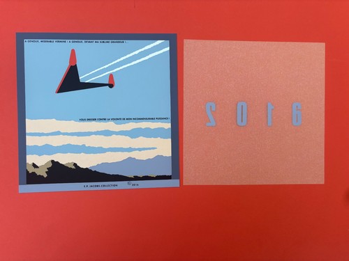 Jacobs serigraphie carte - jacobs, de