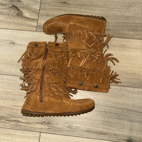 Minnetonka moccasin boots - moccasin,