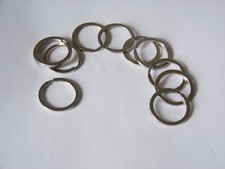 lot de 20/50/100 anneaux neuf pr porte clé 30mm creation bijoux