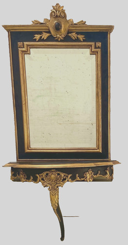 Miroir console en - et, bois