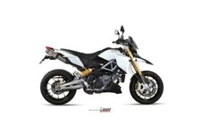 2 Pot D'Echappament MIVV Suono Sous selle Aprilia Dorsoduro 1200 2012 > 2016