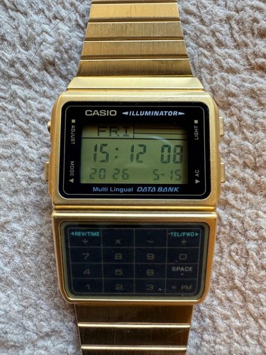 Montre casio data bank - data,