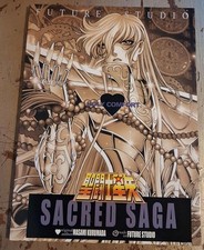 Art book Saint Seiya Sacred saga Future studio, Athéna, Shaka