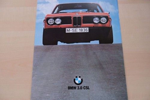 218092 bmw csl brochure - 218092),