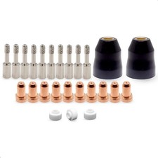 Consommables Torche Plasma 25pcs pour Découpeur Plasma Dynamique Thermique PCH1