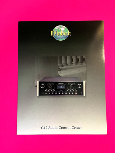 Mcintosh c42 preamp - mcintosh,
