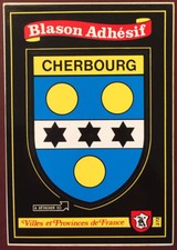 CP BLASON ADHÉSIF CHERBOURG KROMA (2)