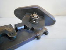 ANCIEN TRAVAIL DE MAÎTRISE COMPAGNON AJUSTEUR AIGUILLAGE ACIER RAIL TRAIN SNCF