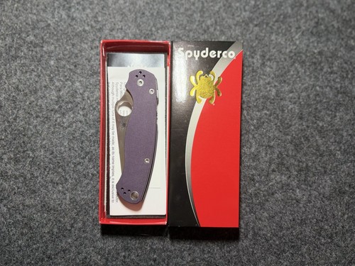 Spyderco paramilitary purple - paramilitary, 2