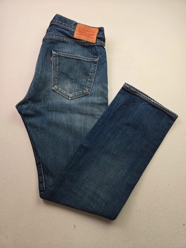 Jean levi 501 bleu - jean, foncé