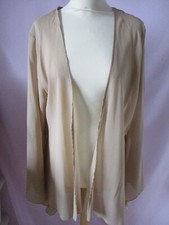 Sur chemise fluide Beige marque Bleu bonheur Taille 50/52 Neuve