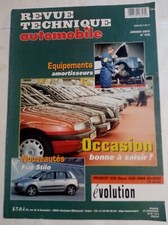 Revue Automobile: Equipements amortisseurs. Peugeot 306 Diesel XUD / DW8 95-2000