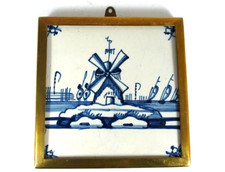 Ancienne Tuile De Moulin À Vent