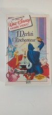 cassette vhs walt disney Merlin L'enchanteur