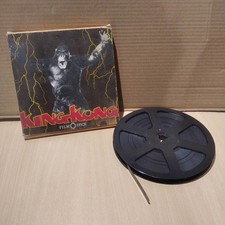 KING KONG - film SUPER 8 noir et blanc 120 m - ANCIENNE bobine cinéma