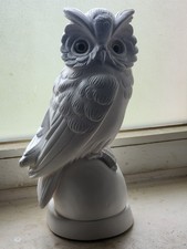 statuette en platre d un Hibou