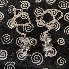 Collier chaîne en verre