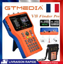 Détecteur de Signal Combiné Satellite Terrestre Numérique HD DVB-S/S2/S2X/T2/C 