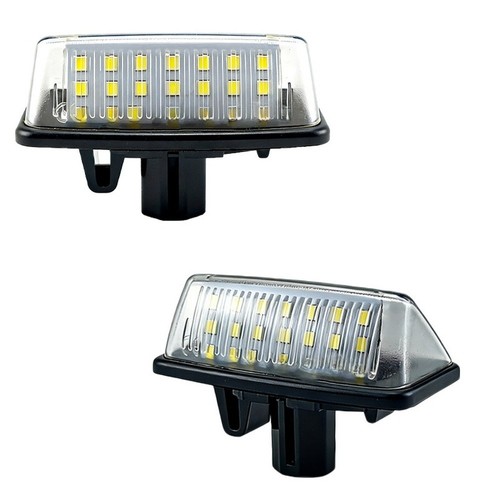 Plaque immatriculation led - plaque, d'immatriculation