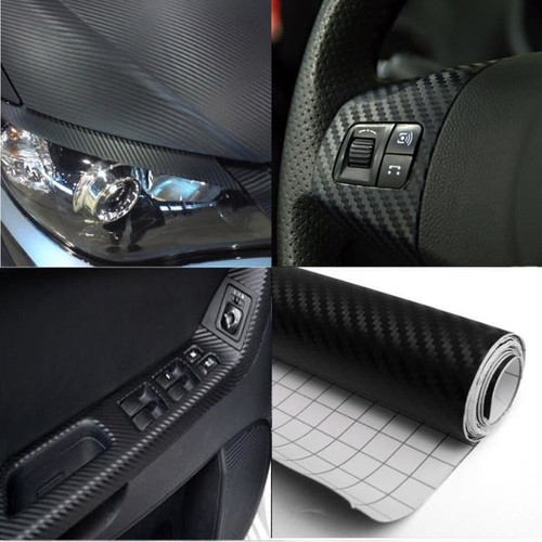 Autocollant voiture fibre - voiture, 3d