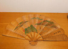 EVENTAIL bois ANCIEN VINTAGE